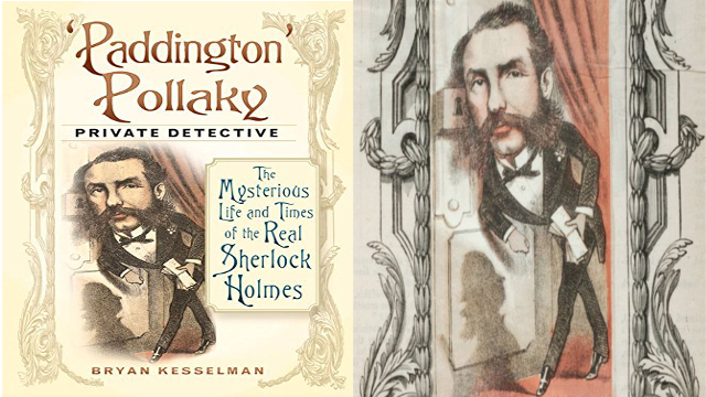 Buchcover "The Mysterious Life and Times of the Real Sherlock Holmes"; Detektiv Hannover, Privatdetektiv Hannover, Kurtz Detektei Hannover, Privatermittlungen Hannover