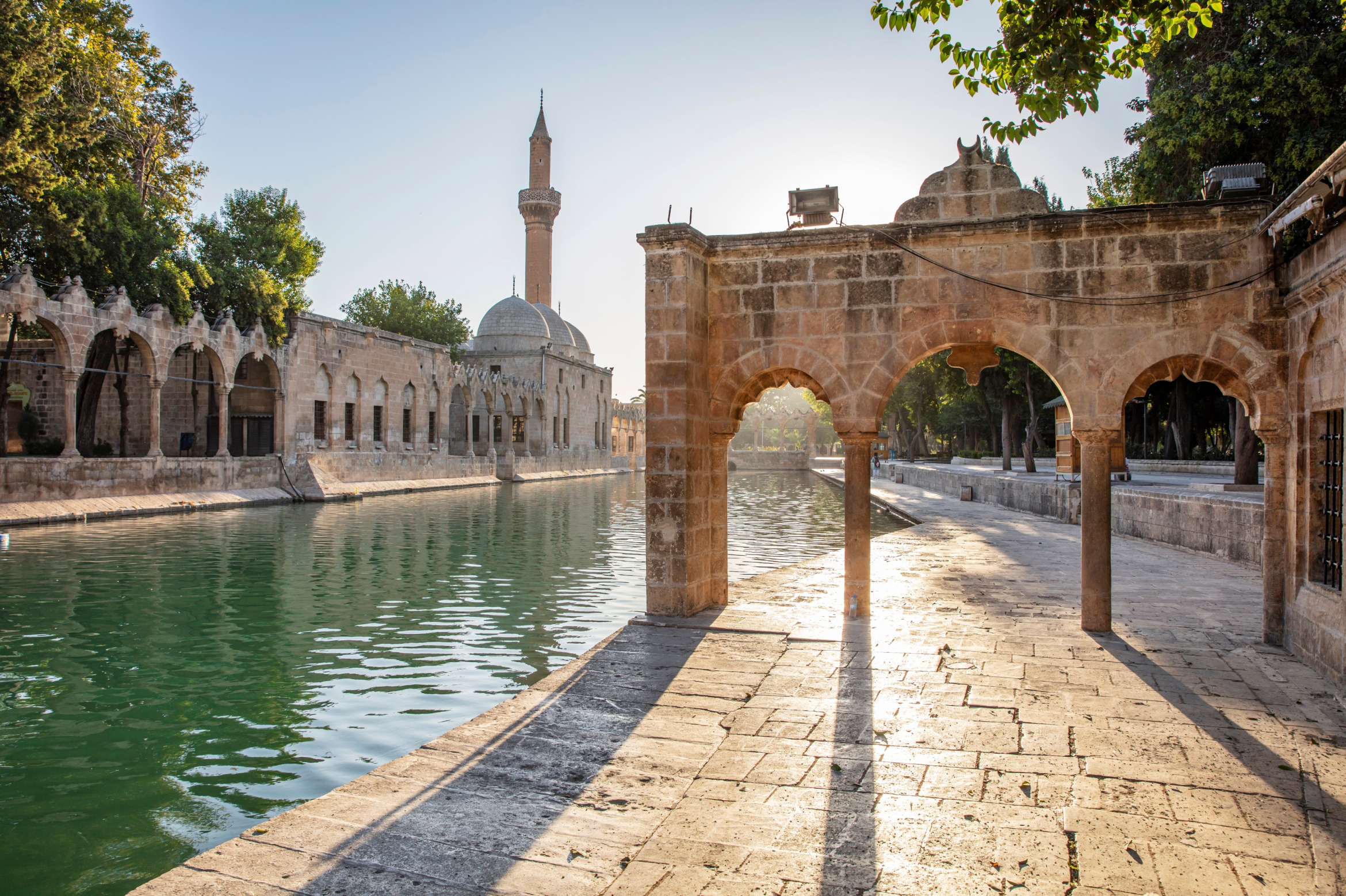 Balıklıgöl Teich Abrahams oder See Halil-Ür Rahman Şanlıurfa (Türkei); Detektei Şanlıurfa (Türkei), Privatdetektiv Şanlıurfa (Türkei), Privatermittler Şanlıurfa (Türkei), Detektivagentur Şanlıurfa (Türkei)