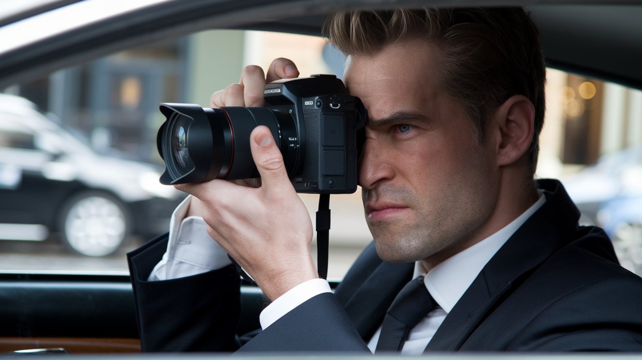 detective conducting car surveillance; investigation company Salzgitter Germany, investigation firm Salzgitter Germany, investigation service Salzgitter Germany, private investigations Salzgitter Germany